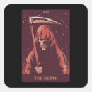 Search for death card stickers Tarot