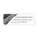 Search for grey and black return address labels Chic
