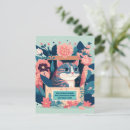 Recherche de chat dans une boîte cartes postales Pour elle