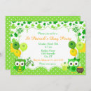 Recherche de shamrock irlandais invitations St patrick
