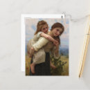 Recherche de fille de bouguereau cartes postales Portrait