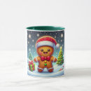 Search for gingerbread man mugs Whimsical