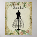 Search for vintage paris fashion posters Victorian