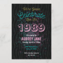 Search for 1980s party invitations Colourful