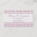 Search for movement business cards Elegant
