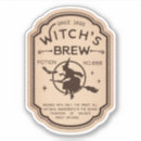 Search for the witch is in stickers Spooky halloween party