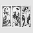 Search for line drawing tissue paper Black and white