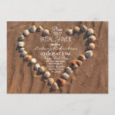 Search for sea bridal shower invitations Heart
