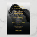 Recherche de monochrome mariage invitations Simple
