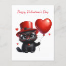 Search for kitten valentine postcards Hearts