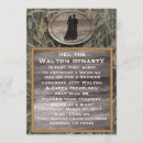 Recherche de chasseur de canard invitations Camo