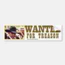 Search for wanted bumper stickers President