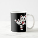 Search for karate cat mugs Karate training hard