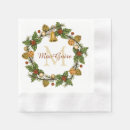 Search for monogram christmas napkins Vintage