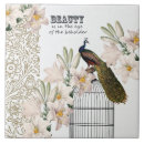 Recherche de paon carreaux Beau