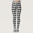 Search for black houndstooth leggings Black and white