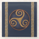 Recherche de triskelion dessous de verres Irish