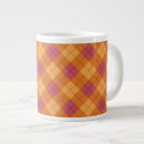 Recherche de orange et rose tasses À damiers