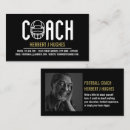 Search for football business cards Gridiron