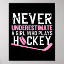Search for girls hockey posters Women