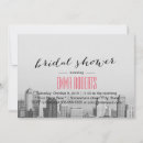Search for city bridal shower invitations Skyline