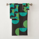 Search for mid century modern bathroom accessories Green