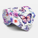 Recherche de motif papillon cravates Aquarelle