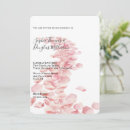 Search for petals wedding invitations Blush