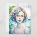 Search for beautiful women on the beach postcards Ladies