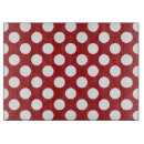 Search for red polka dots cutting boards Geometric pattern