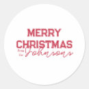 Search for vintage name tags stickers Merry christmas