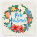 Search for hawaiian christmas stickers Watercolor