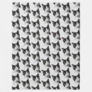 Search for black and white cat blankets Animal
