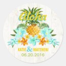 Search for luau thank you stickers Floral