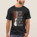 Recherche de jésus est sauveur tshirts Thérapie