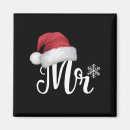 Recherche de père noël drôle magnets Xmas