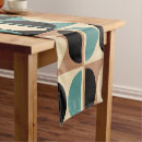 Search for modern abstract table runners Retro