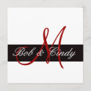 Search for special wedding invitations Black