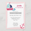 Search for sailboat birthday invitations Summer