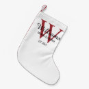 Recherche de joyeux chaussette de noël Monogramme