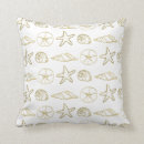 Search for sea shell pillows Coastal