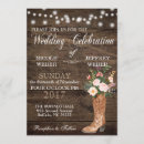 Recherche de de cowboy mariage invitations Couple