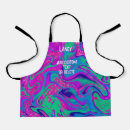 Search for girl birthday party aprons Rainbow