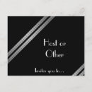 Search for formal ball invitations Black and white