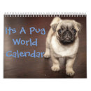 Search for pug calendars Puppy