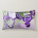 Search for purple and green pillows Abstract