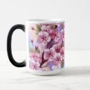 Recherche de peintures de fleurs de cerisier tasses Sakura