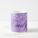 Search for metallic purple mugs Elegant
