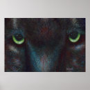 Recherche de panthère noire posters Yeux
