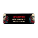 Search for gothic return address labels Birthday